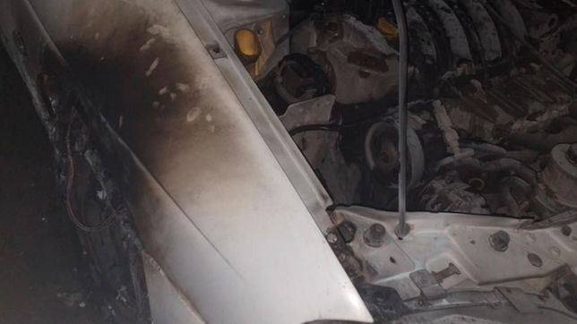 le incendiaron el auto al titular de una ong platense y cree que fue un ataque intencional