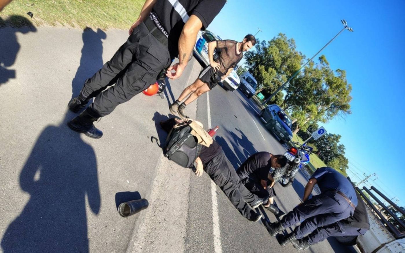 Accidente en Centenario y 476