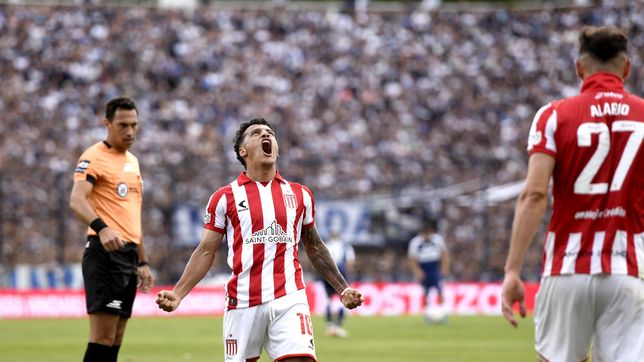 el gol de palacios que le dio la victoria a estudiantes ante gimnasia en el bosque