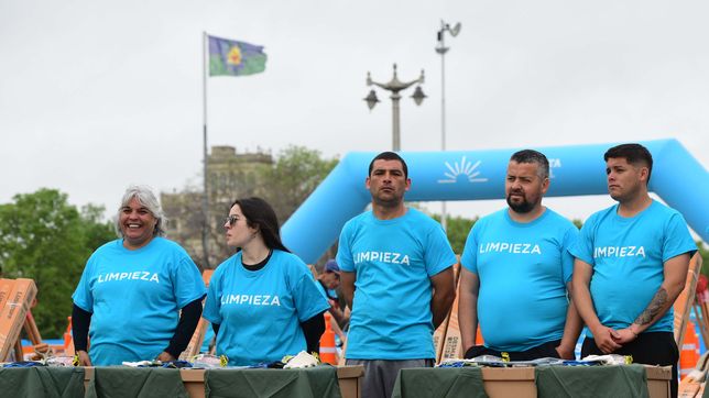 entregaron herramientas de limpieza y desmalezado para las delegaciones