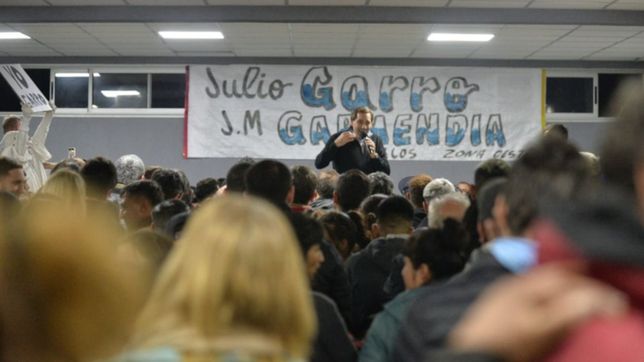 garro en san carlos: tenemos el desafio de seguir llevando cloacas a todos los barrios