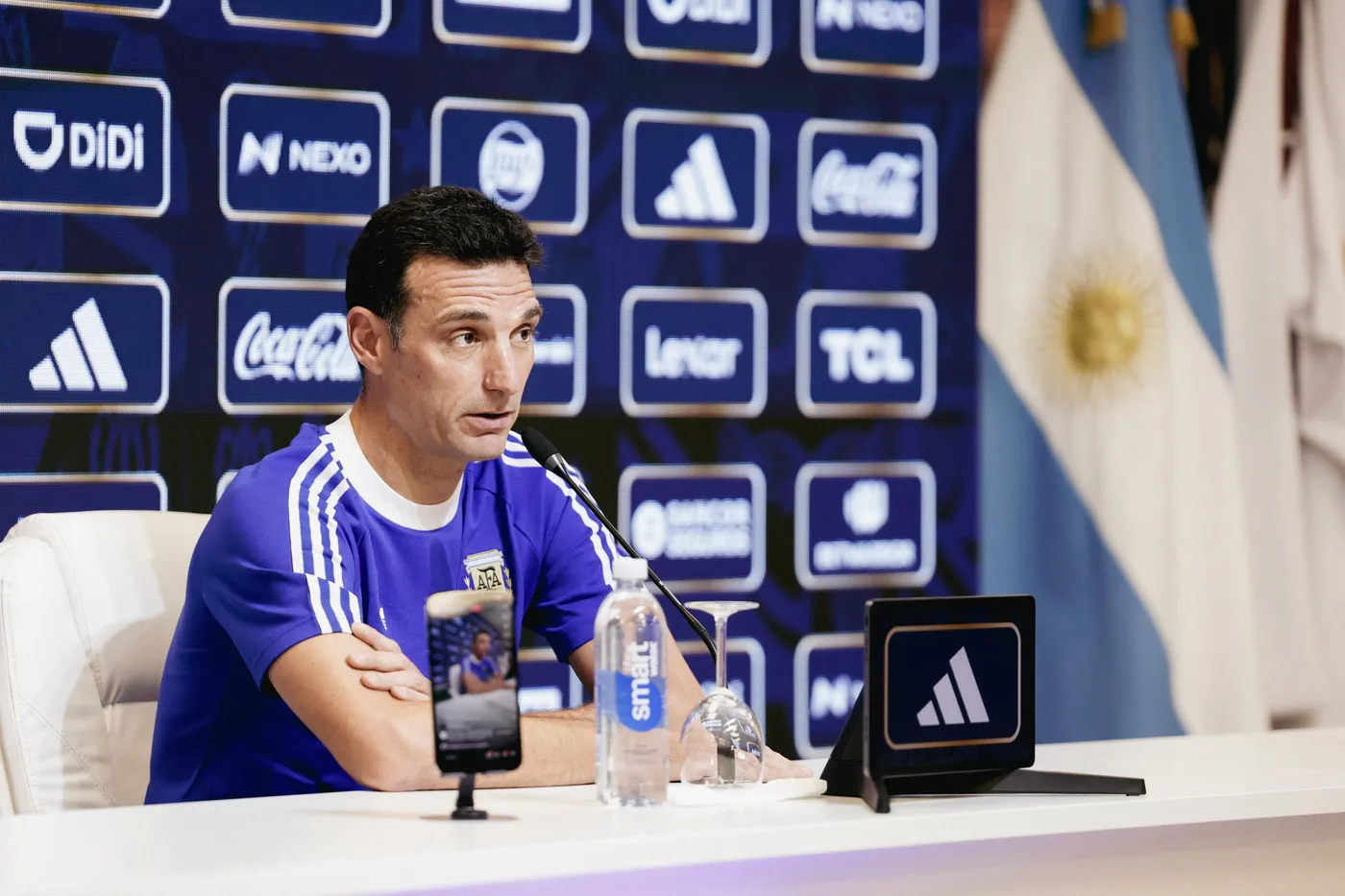 Scaloni conferencia seleccion argentina