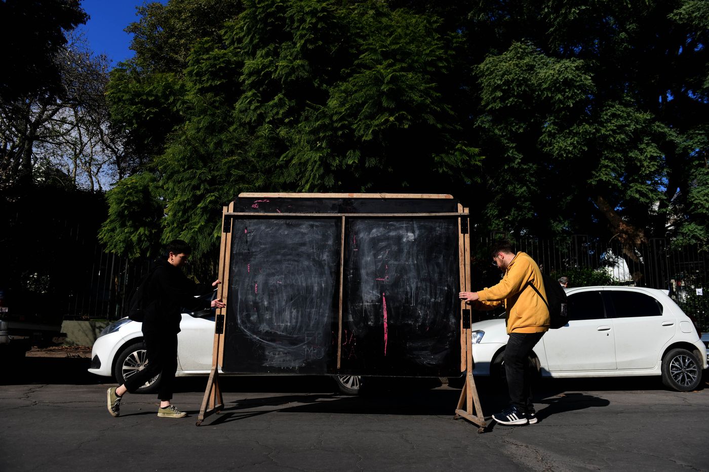 La facultad de Ciencias Exactas de la UNLP fue escenario de una calle p&uacute;blica en la calle