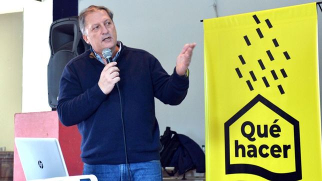 la inundacion se metio en la campana electoral y romanazzi apunto a los candidatos