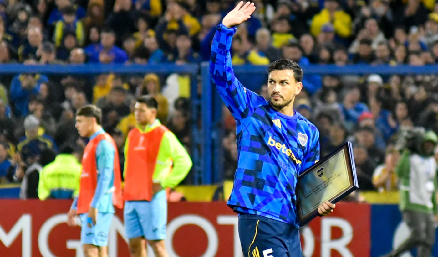 El reconocimiento de Boca para Leandro Paredes.