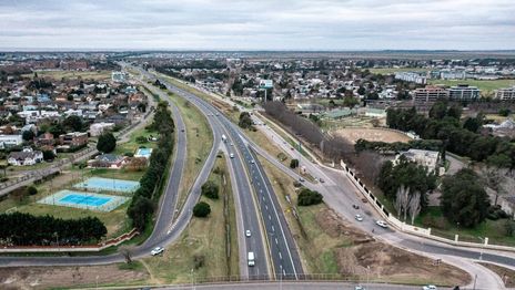 Terminó la primera etapa de las obras en la Autopista con el asfaltado de un tramo clave