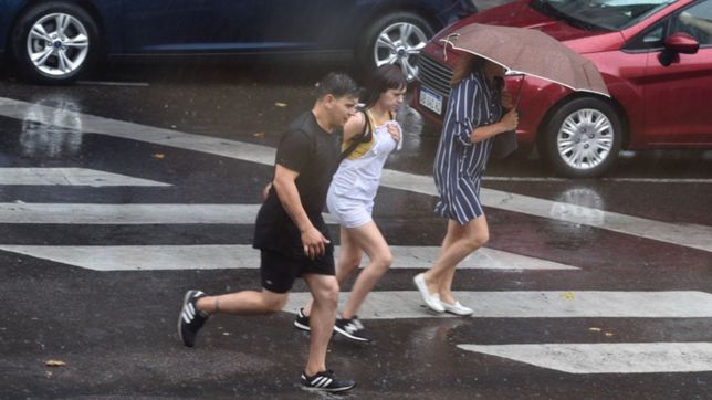 miercoles con calor y cielo algo nublado a la espera de las lluvias en la plata