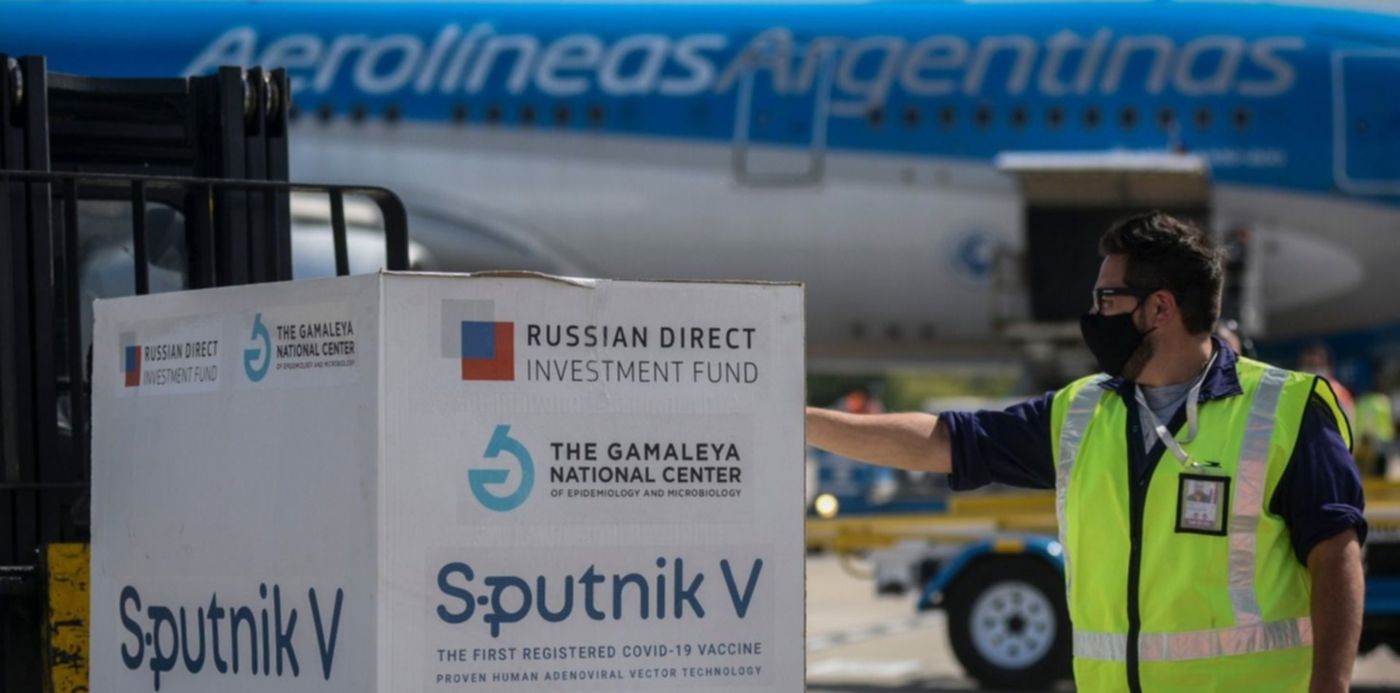 Vuelo vacunas Sputnik V
