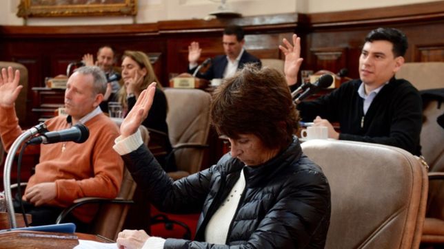 el impacto de la crisis en las cuentas de la comuna se colo en el concejo y en la campana