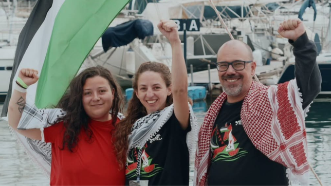 una medica platense partio a gaza en una nueva mision humanitaria de la flotilla sumud