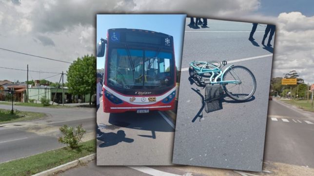 ¿quien era el ciclista que murio atropellado por un micro en el camino centenario?