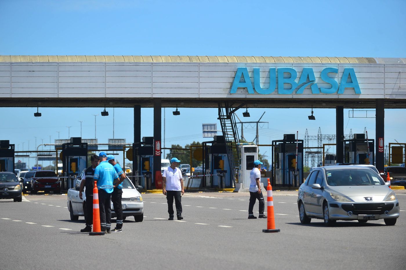 Operativo Sol Aubasa Peaje Autopista La Plata - Buenos Aires 4.JPG