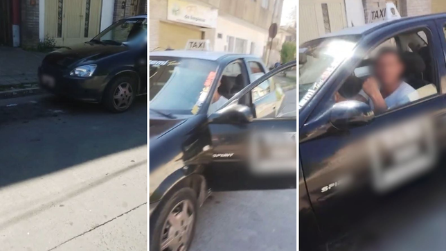 taxistas en berisso persiguieron y amenazaron a una mujer pensando que era un uber