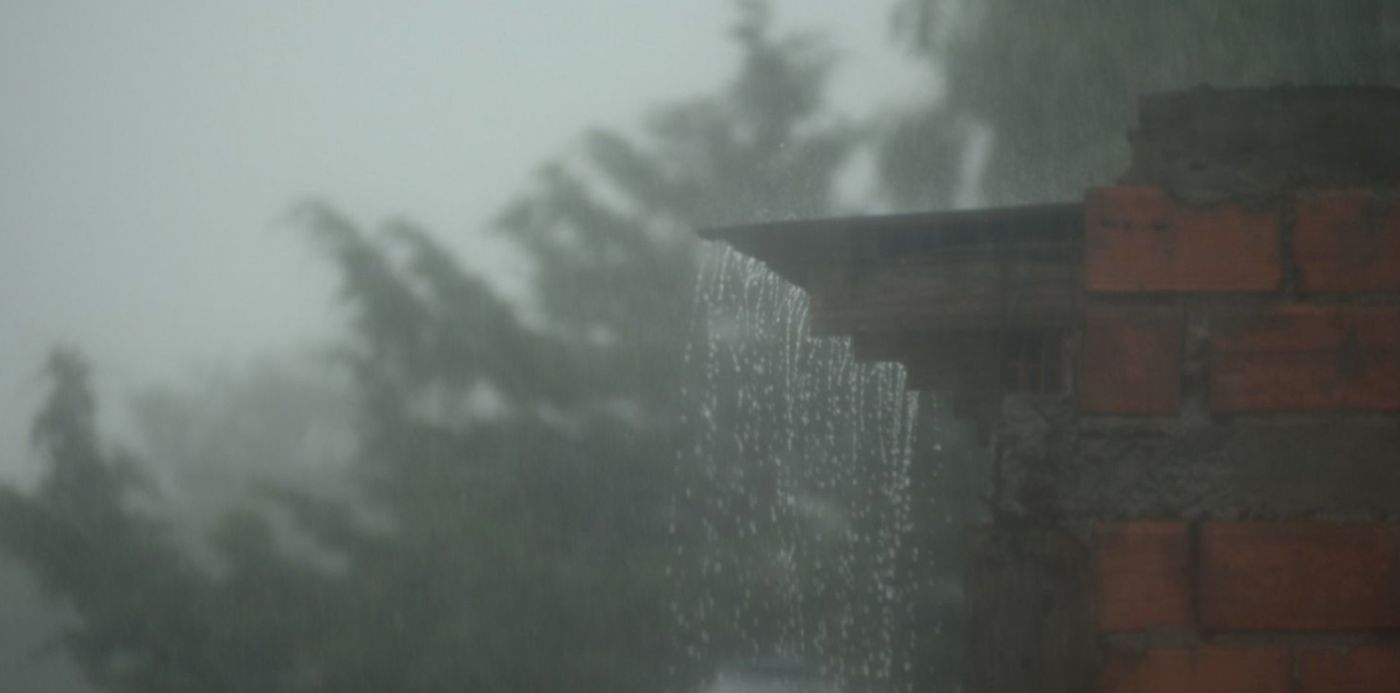 Lluvia en La Plata