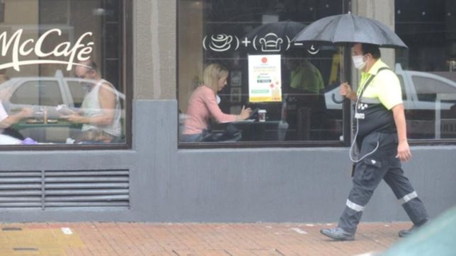 miercoles fresco, nublado y con amenazas de lluvias en la plata
