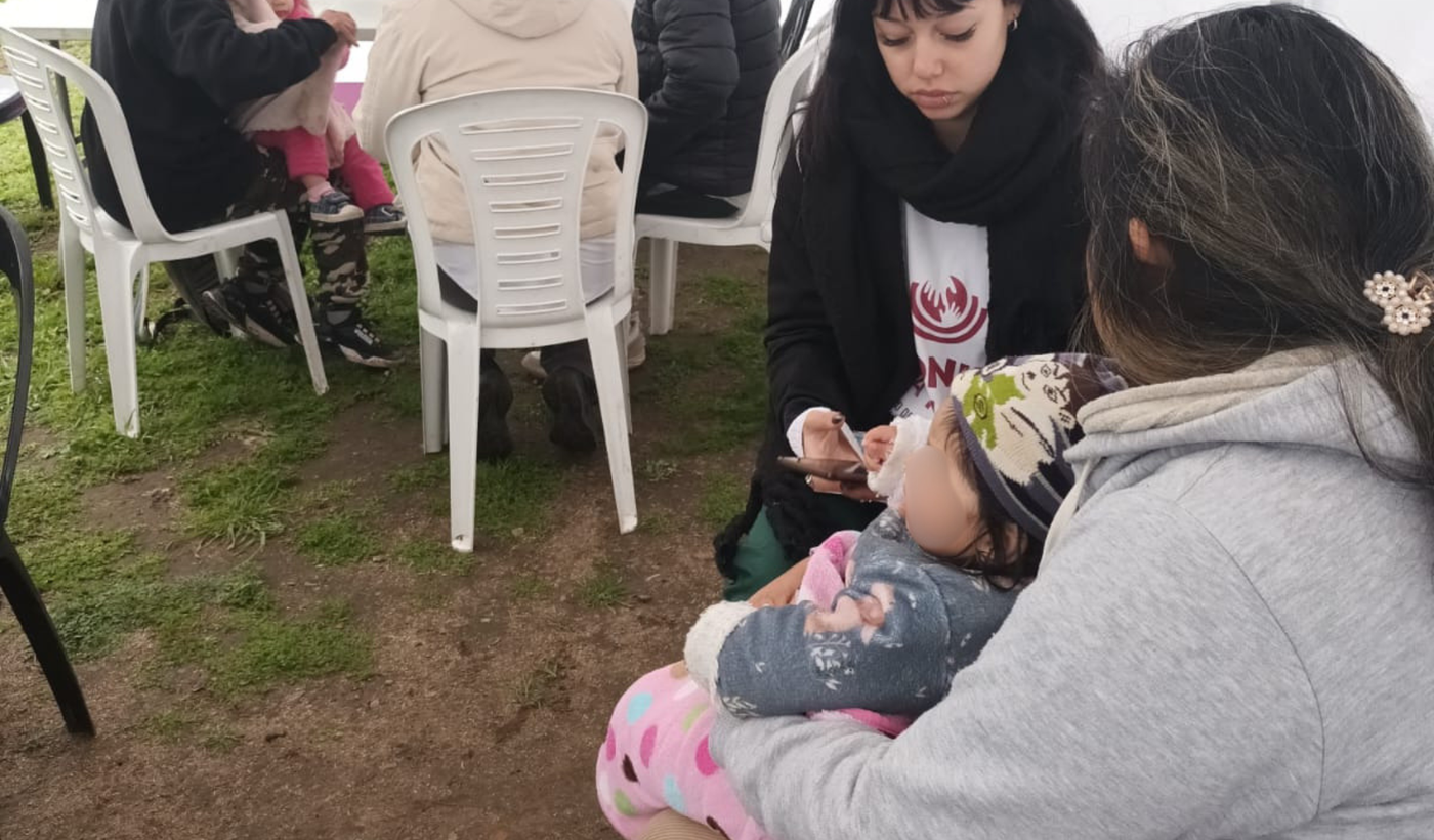 El operativo realizado en Los Hornos permitir&oacute; detectar 20 casos en riesgo de desnutrici&oacute;n