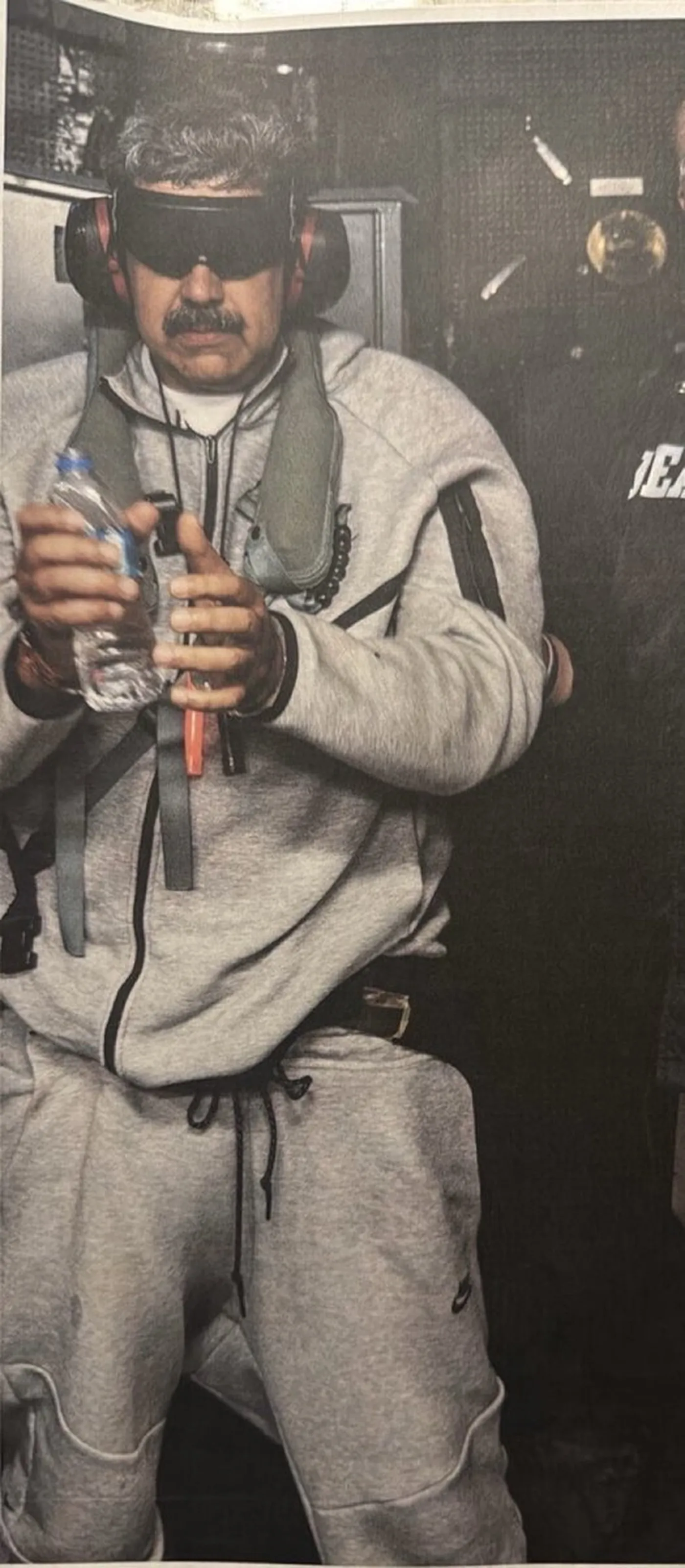 La primera imagen de Nicol&aacute;s Maduro detenido