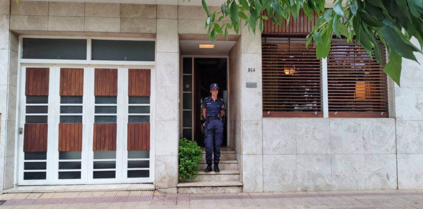 Muerte escribano Barrio Norte