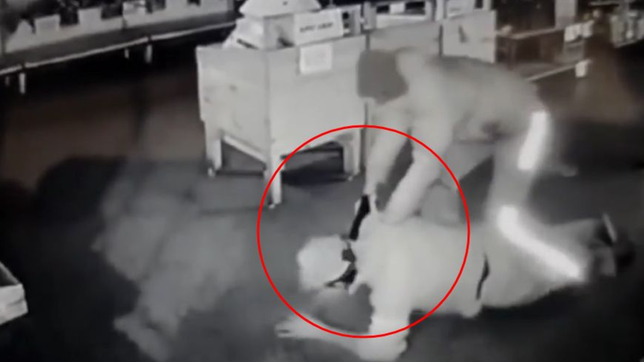 tomaron a un hombre de rehen para robar una verduleria y le dispararon en la nuca