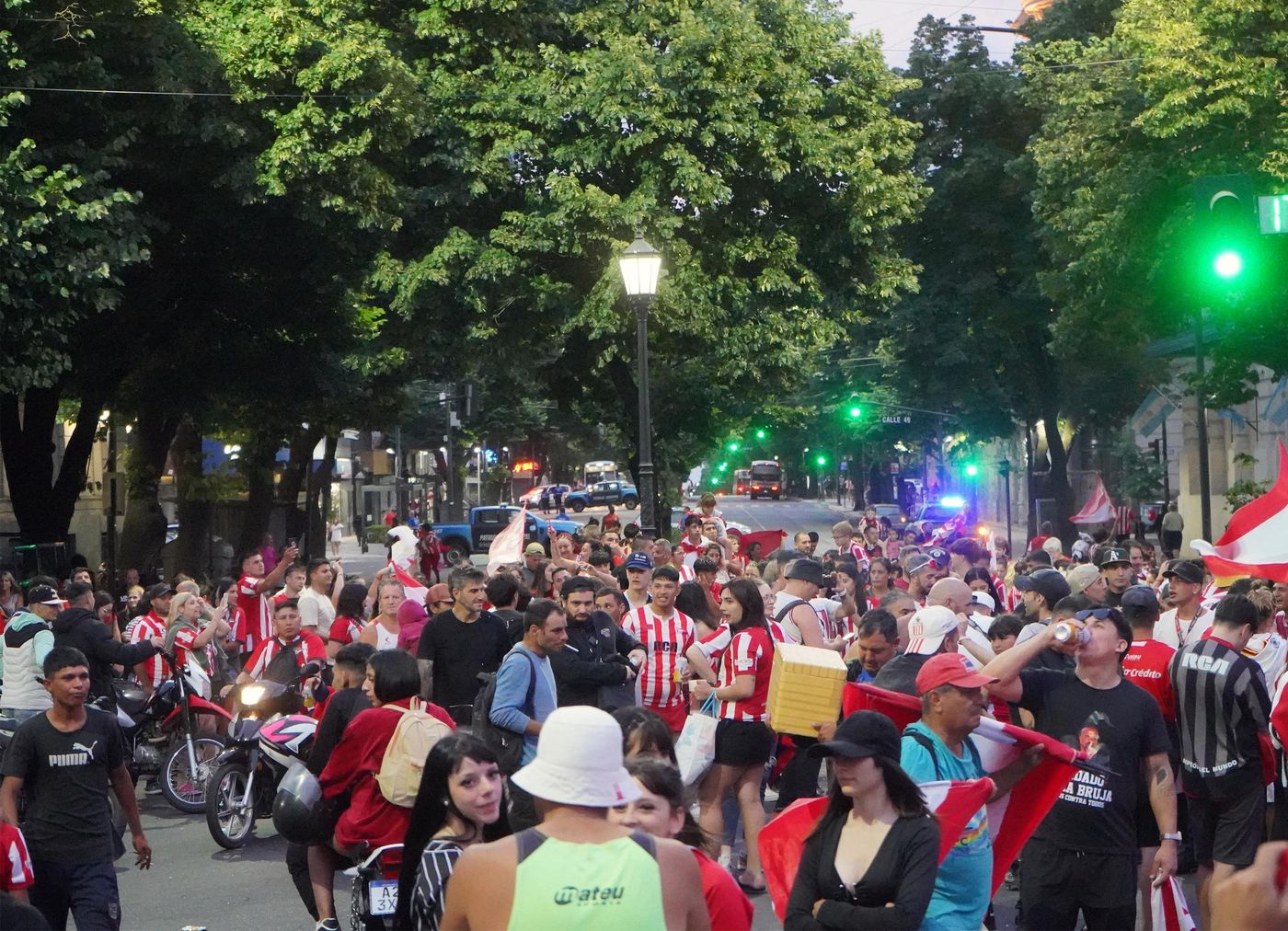 Festejos Clásico platense Gimnasia Estudiantes 7 y 50 (8)