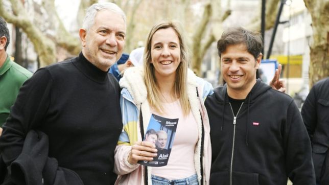 alak y kicillof sorprendieron a los platenses panfleteando en pleno centro de la plata