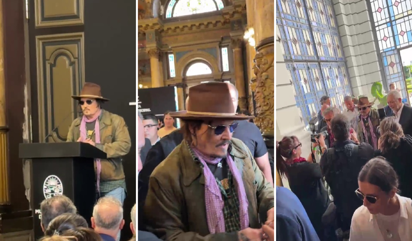 Johnny Depp en La Plata