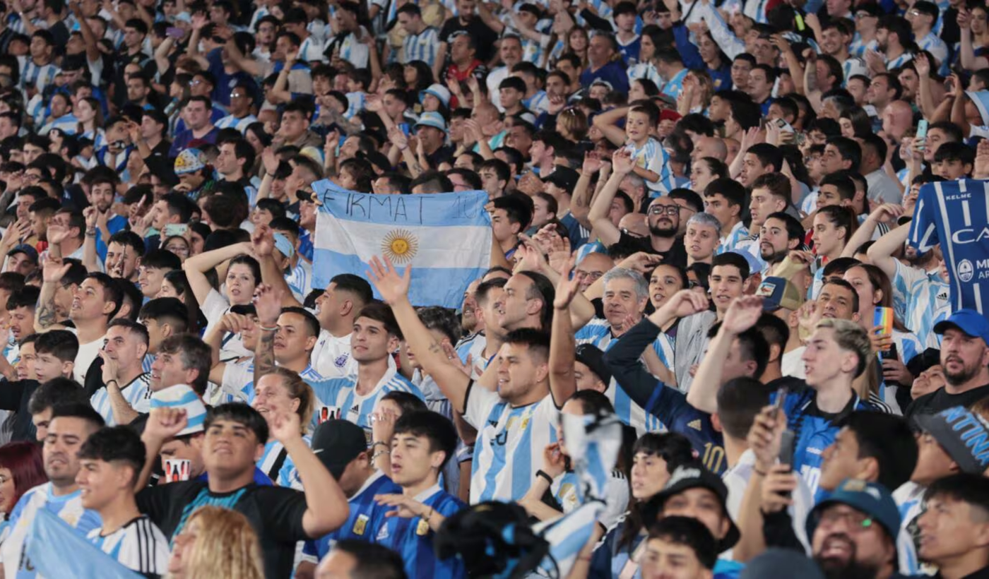 Hinchada Selección argentina