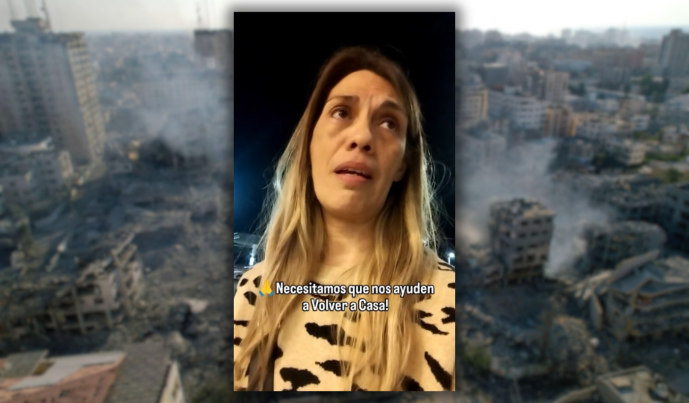 Psicóloga platense varada en Medio Oriente