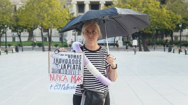 los inundados de la plata renovaron el pedido de justicia a 13 anos de la tragedia