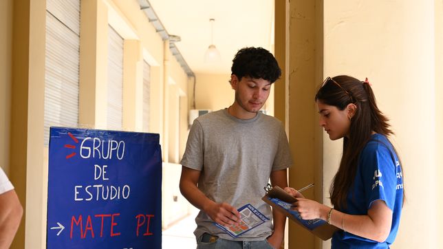 los estudiantes volvieron a la unlp en pleno verano y arranco el ingreso en la facultad de ingenieria