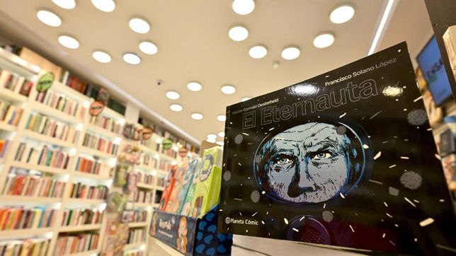 el fenomeno de el eternauta llego a las librerias de la plata y explota la demanda