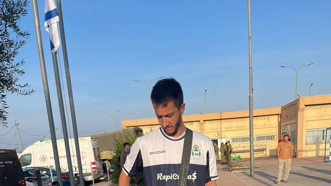 los inesperados mensajes que recibio el hincha de gimnasia que combate en israel