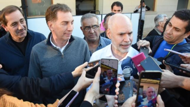 larreta y santilli con garro en la plata: el pais va hacia un cambio profundo y duradero