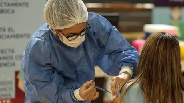 ya se vacuno mas del 60% de la poblacion mayor de 18 anos en argentina