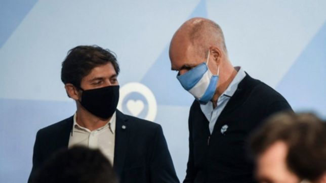 ¿que definieron kicillof y larreta sobre como seguira la cuarentena en el amba?