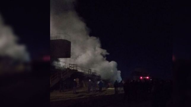 fuga de gas e incendio: ¿que paso en astillero rio santiago?