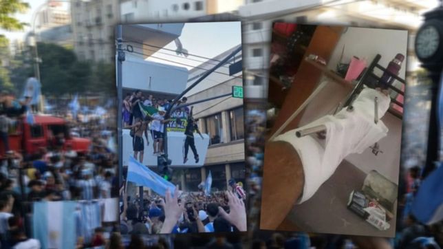 el hincha que cayo del semaforo de 7 y 50 reaparecio y le hizo un pedido a los platenses