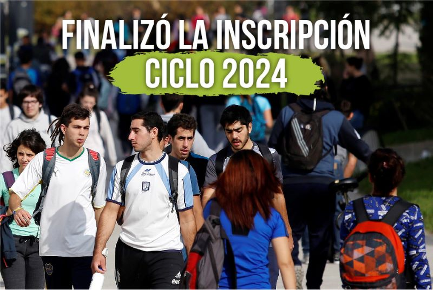 Este viernes culminó el plazo para anotarse en las carreras que se dictan en las facultades de la UNLP.