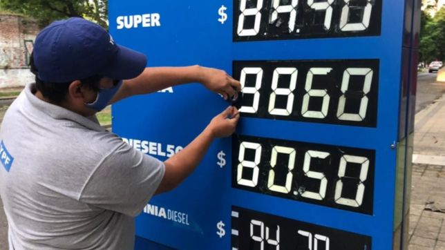 aumentaron los combustibles y asi quedaron los precios de la nafta y el gasoil en ypf