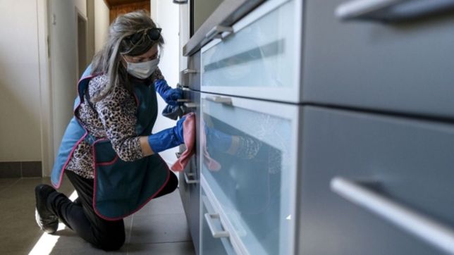 el gobierno aseguro fortalecer los derechos de las trabajadoras de casas particulares