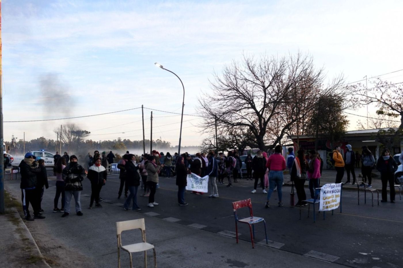 Protesta Escuela N° 49