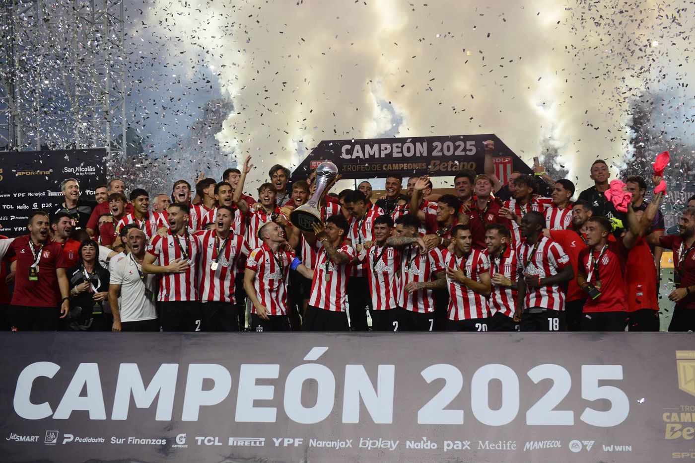 Estudiantes Platense San Nicolás festejos copa