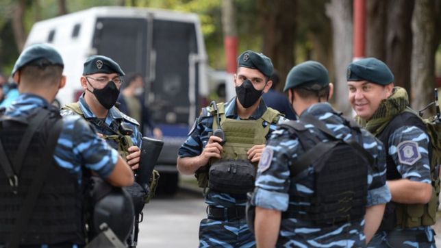clasico blindado: desplegaran casi 500 policias para el partido de estudiantes y gimnasia