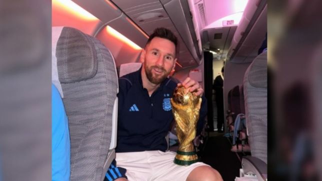 la intimidad del viaje de la seleccion argentina campeona del mundo