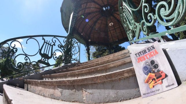 el homicidio de omar cigaran llego al concejo deliberante con el libro vivir sin justicia