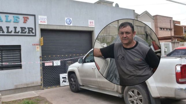 detuvieron al cunado del mecanico que fue asesinado en la fosa de un taller en la plata
