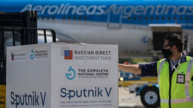 llego a argentina el avion con 370 mil sputnik v