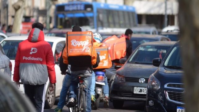 nos estan cazando, el desesperado pedido de los repartidores que se volvera marcha