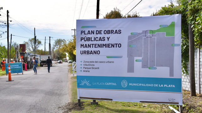 arranco en la plata el ambicioso plan de obras y mantenimiento de asfalto que llegara a todos los barrios