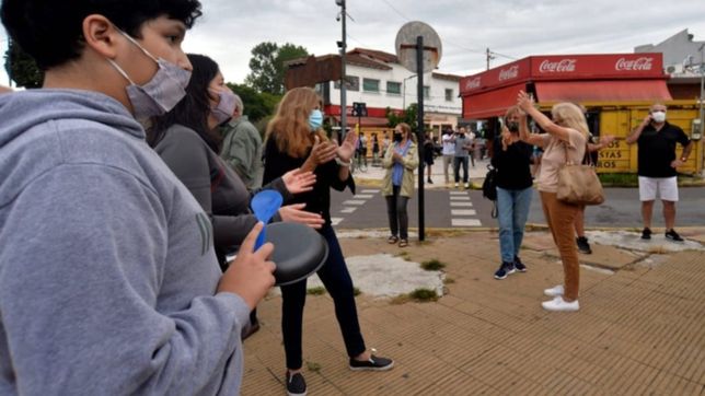 lunes de sirenazo y alarmas en gonnet y city bell en reclamo de seguridad